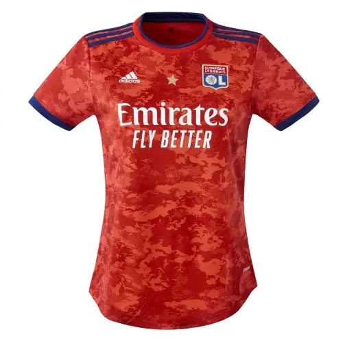 Camiseta Lyon 2ª Mujer 2021-2022